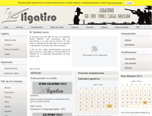 Tablet Screenshot of ligatiro.com